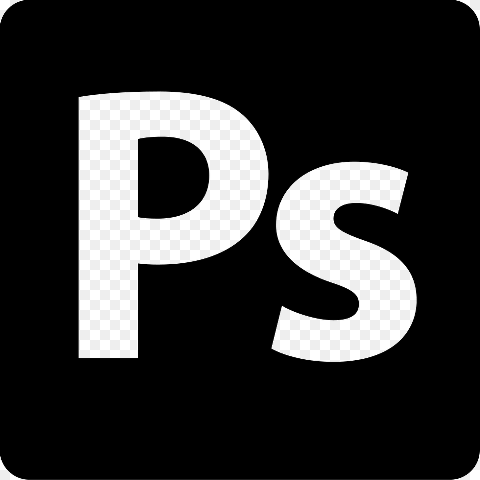 Adobe Photoshop Logo Comments Photoshop Logo Black, Number, Symbol, Text, Person Png