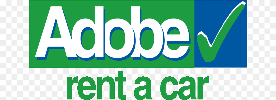 Adobe Rent A Car Logo, Green, Smoke Pipe Free Transparent Png