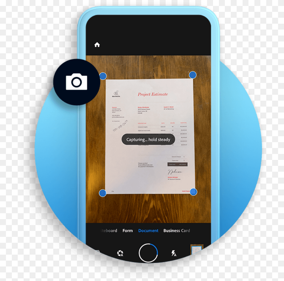 Adobe Scan Pdf Scanner App For Iphone U0026 Android Acrobat Camera Phone, Electronics, Text Free Transparent Png