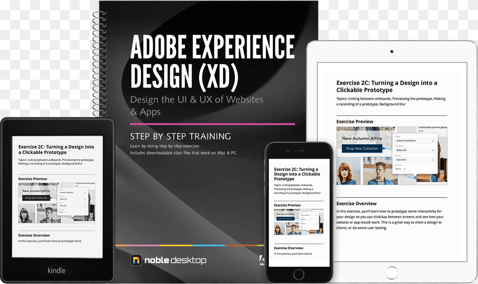 Adobe Xd 2x Web Development Training Book, Computer, Electronics, Tablet Computer, Person Free Png
