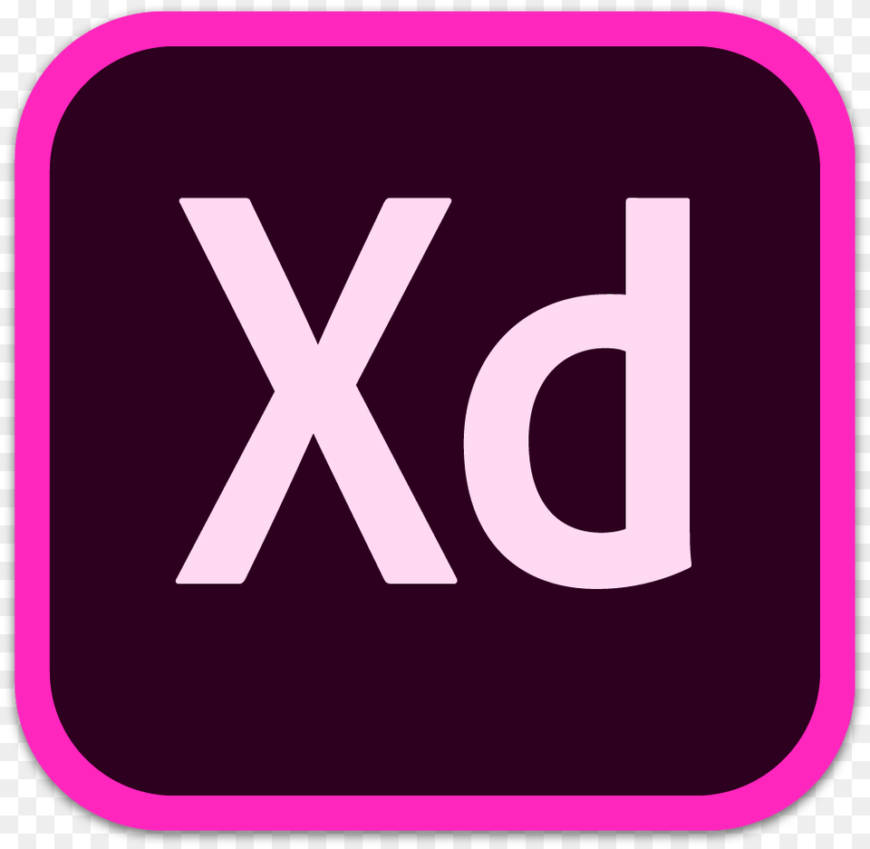 Adobe Xd Icon, Purple Free Transparent Png