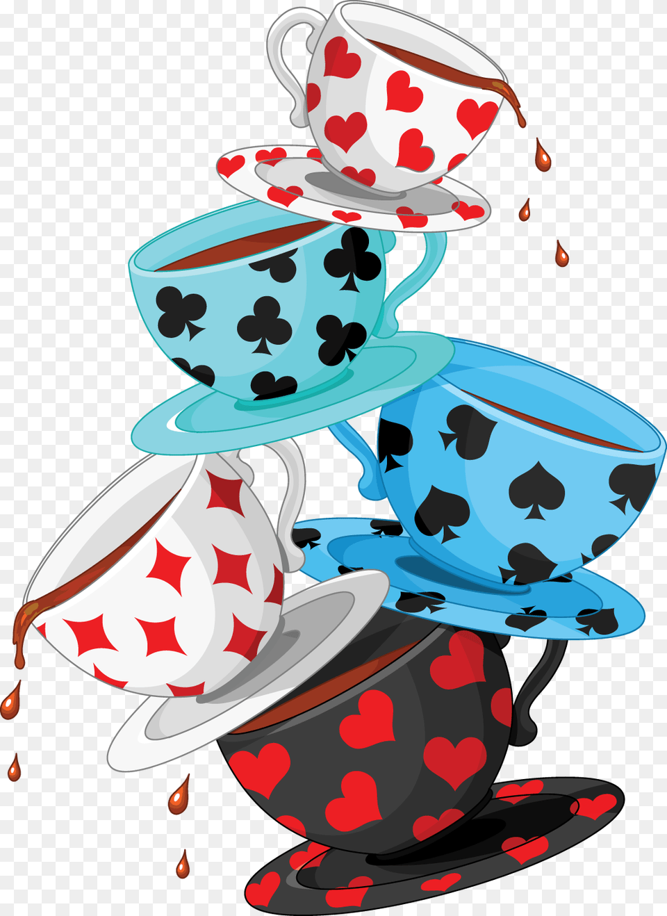 Adobestock Adobestockpng Mad Hatters Tea Cups, Saucer, Cup Free Png