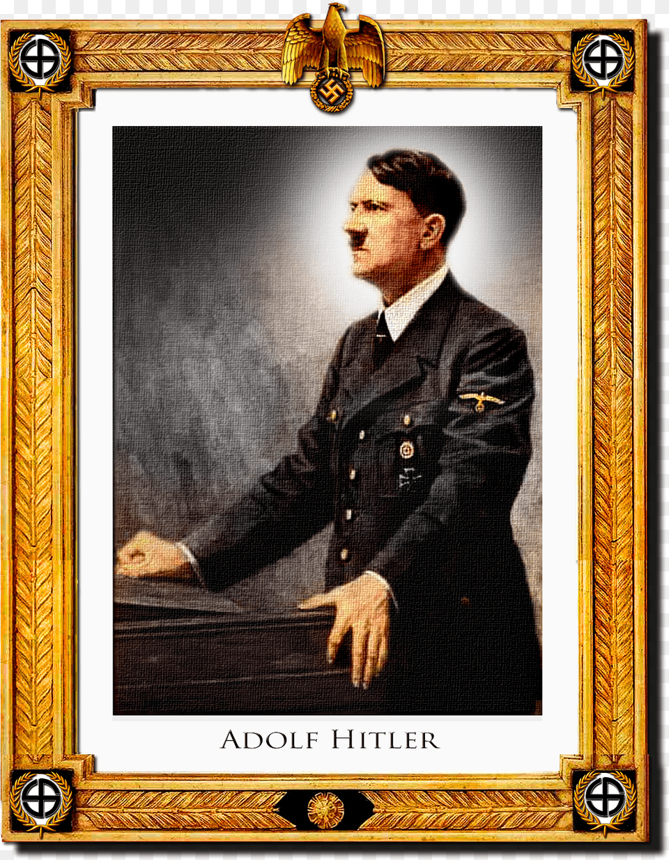 Adolf Hitler 1940 Bw, Adult, Photography, Person, Man Free Png Download
