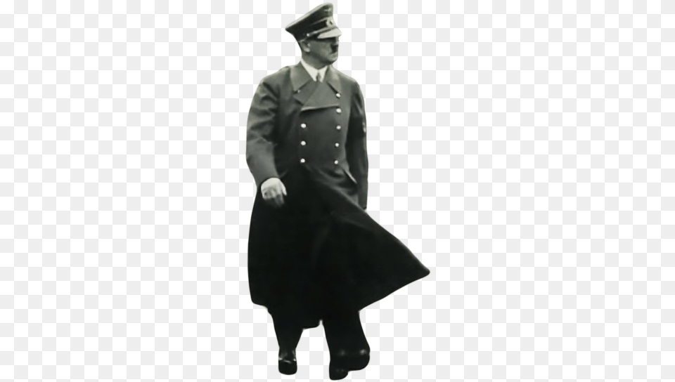 Adolf Hitler By Midendorf Banner Black Adolf, Clothing, Coat, Adult, Male Free Transparent Png