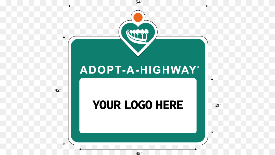 Adopt A Highway Sign California, Symbol, Text, Sticker, First Aid Png