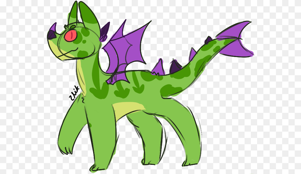 Adoptopen Green Dragon Doggo Cartoon, Purple, Person Free Transparent Png