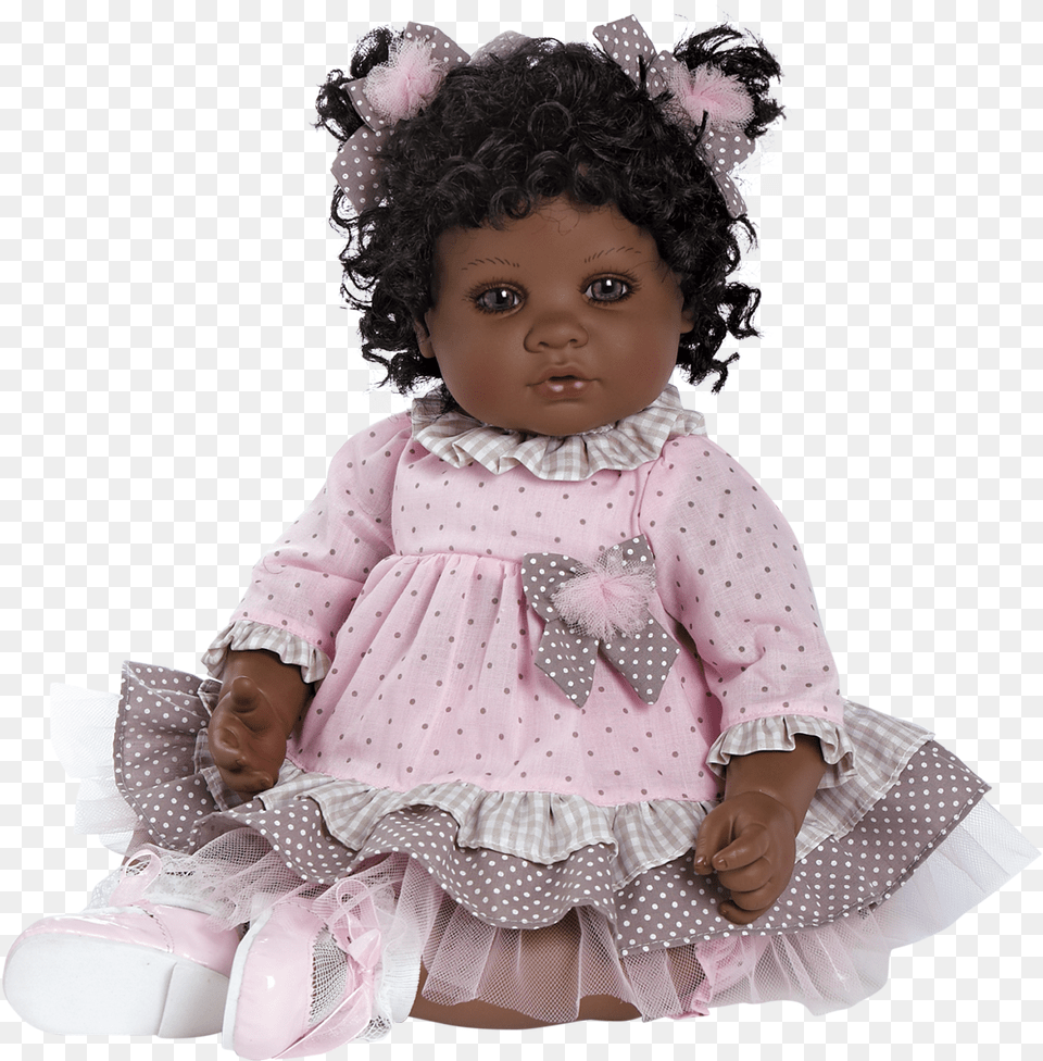 Adora African American Black Baby Doll, Toy, Child, Female, Girl Free Png