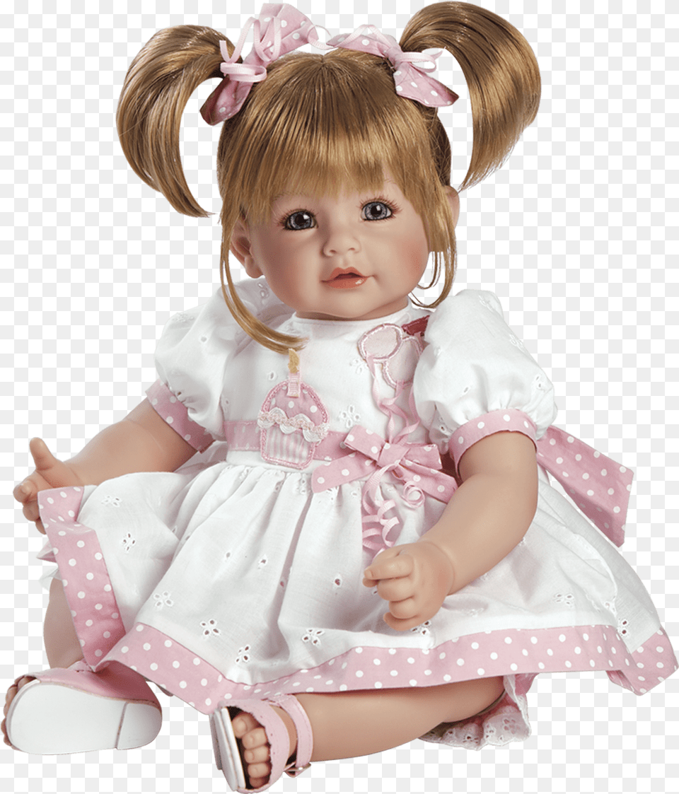 Adora Baby Doll Happy Birthday Baby Doll, Toy, Person, Face, Head Png