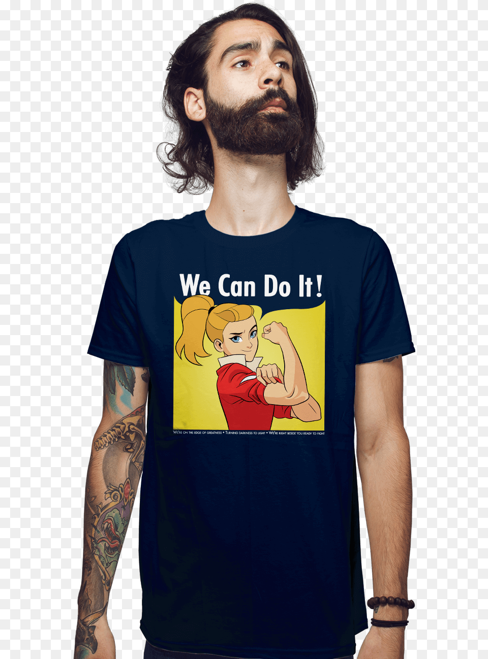 Adora Says We Can Do It, Tattoo, T-shirt, Clothing, Skin Png