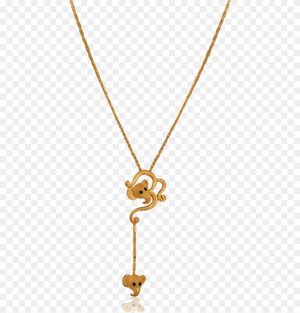 Adorable Gold Elephant Necklace Pendant, Accessories, Jewelry Free Transparent Png