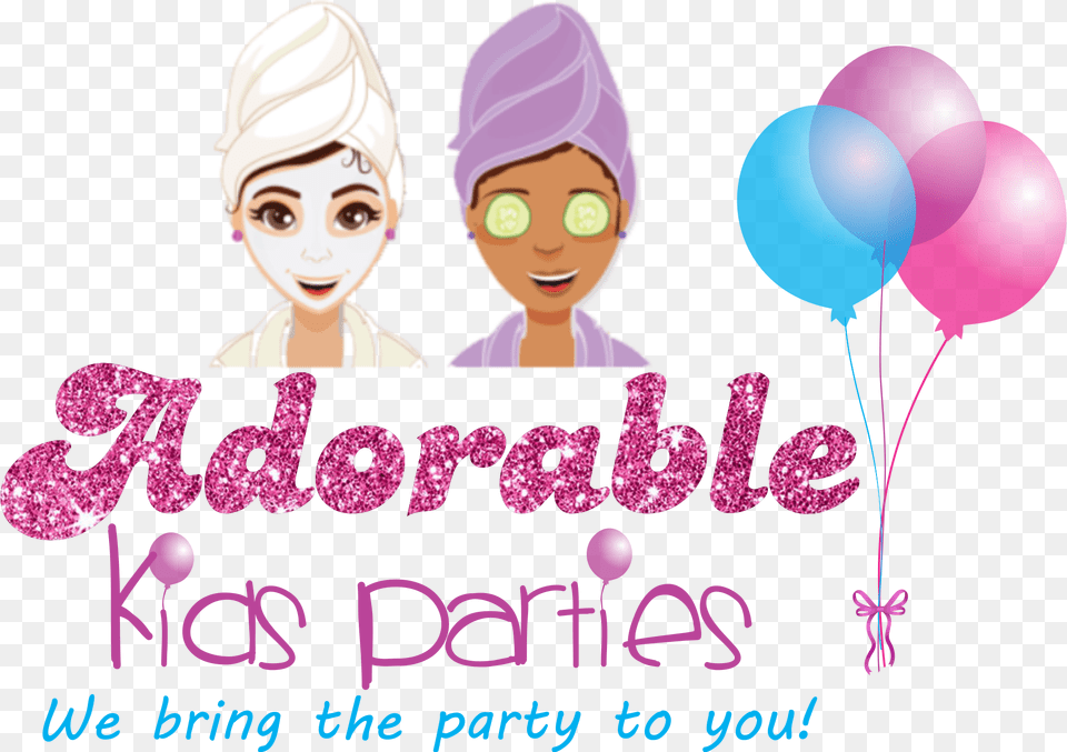Adorable Kids Parties Balloon, People, Person, Clothing, Hat Free Transparent Png