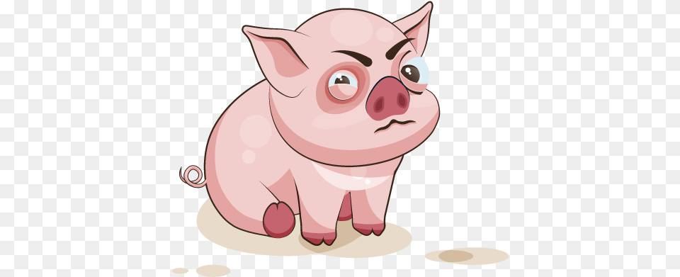 Adorable Pig Emoji Stickers By Suneel Verma Incrediballs, Animal, Bear, Mammal, Wildlife Free Png