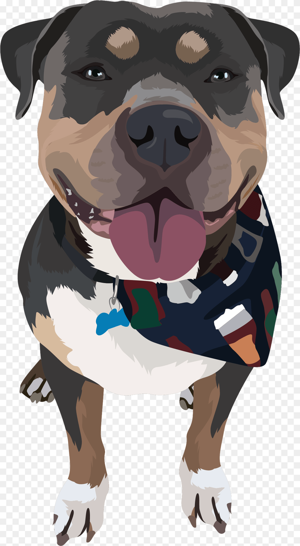 Adorable Pitbull Art Companion Dog, Baby, Person, Face, Head Free Png