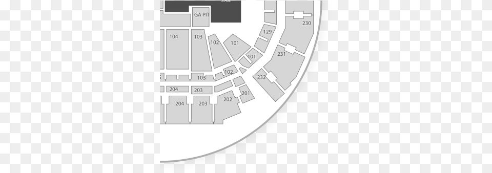 Adorable Seatgeek Luke Bryan St Louis August 8 25 2018 Chi Health Center Omaha Arena Seating, Chart, Diagram, Plan, Plot Free Png