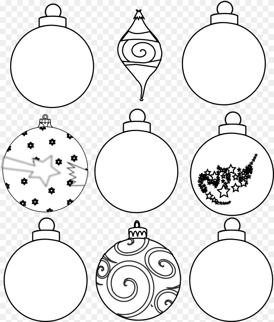 Adornos Del Arbol De Navidad Para Colorear Design Your Own Christmas Bauble, Accessories Png Image