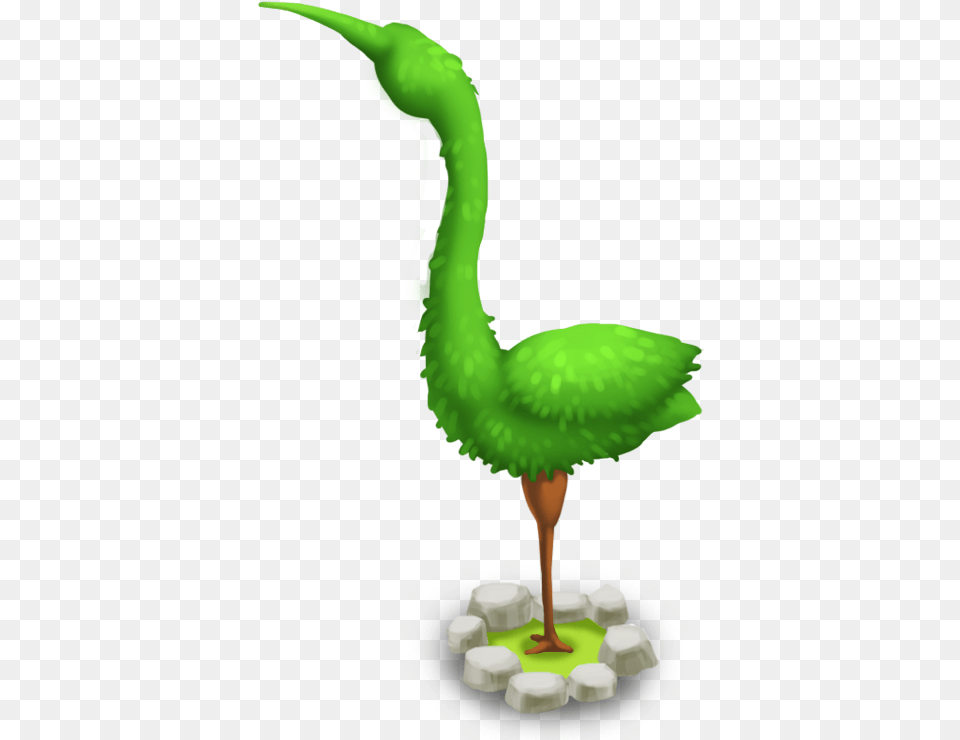 Adornos Hay Day Ostrich, Green, Animal, Beak, Bird Free Png