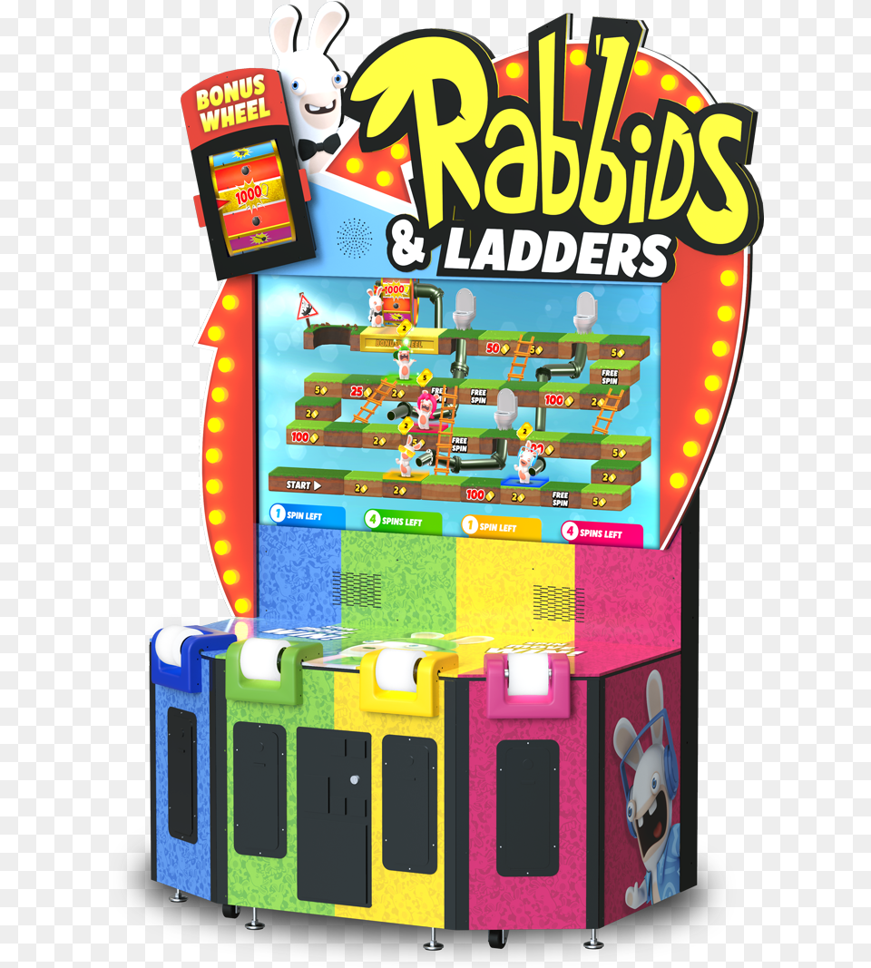 Adrenaline Rabbids And Ladders Free Png Download