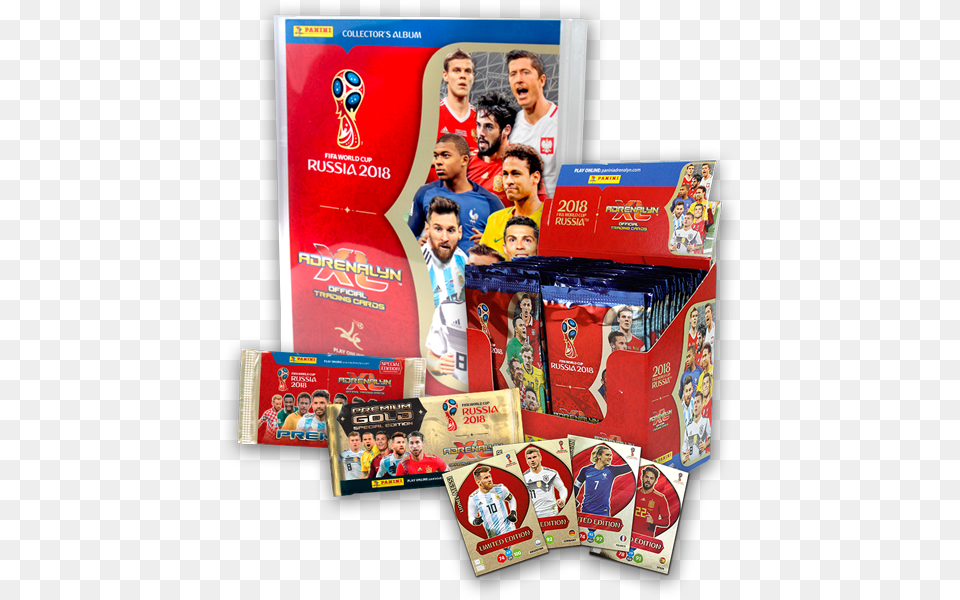 Adrenalyn Xl Fifa World Cup 2018 Russia 2018 Fifa World Cup, Advertisement, Poster, Adult, Person Free Png Download