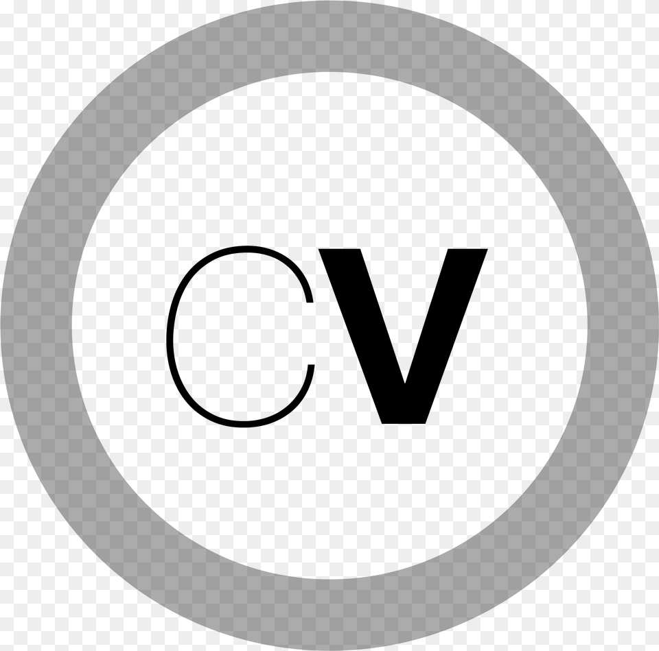 Adrian Mclaughlin Typesetting And Design Cv Circle, Gray Free Png