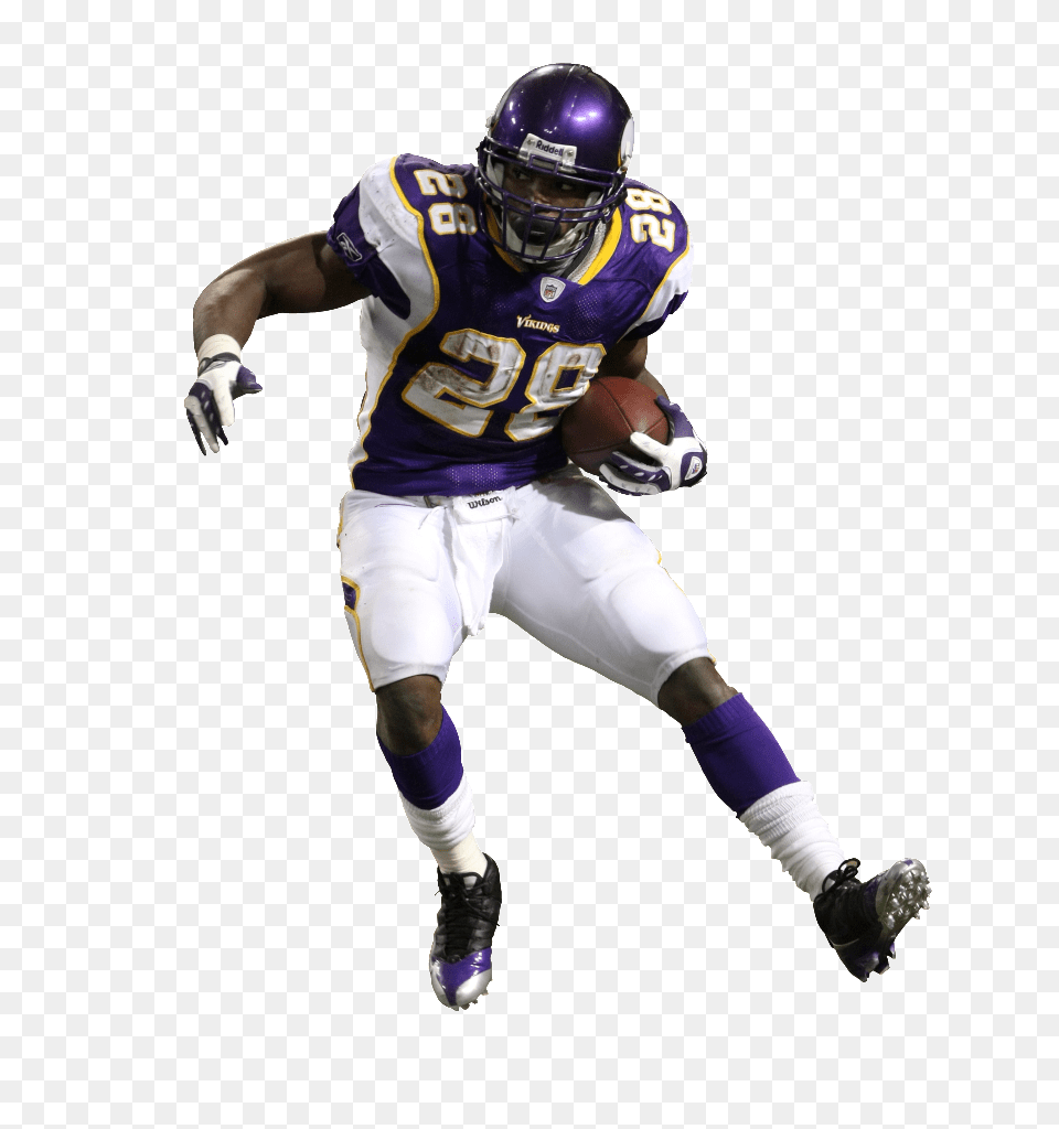 Adrian Peterson, Helmet, Clothing, Glove, Playing American Football Free Png