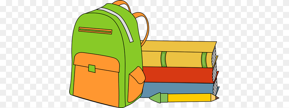 Adrian Public Schools Located In Adrian Michigan Cartoon Backpack And Books, Bag, Dynamite, Weapon Free Png
