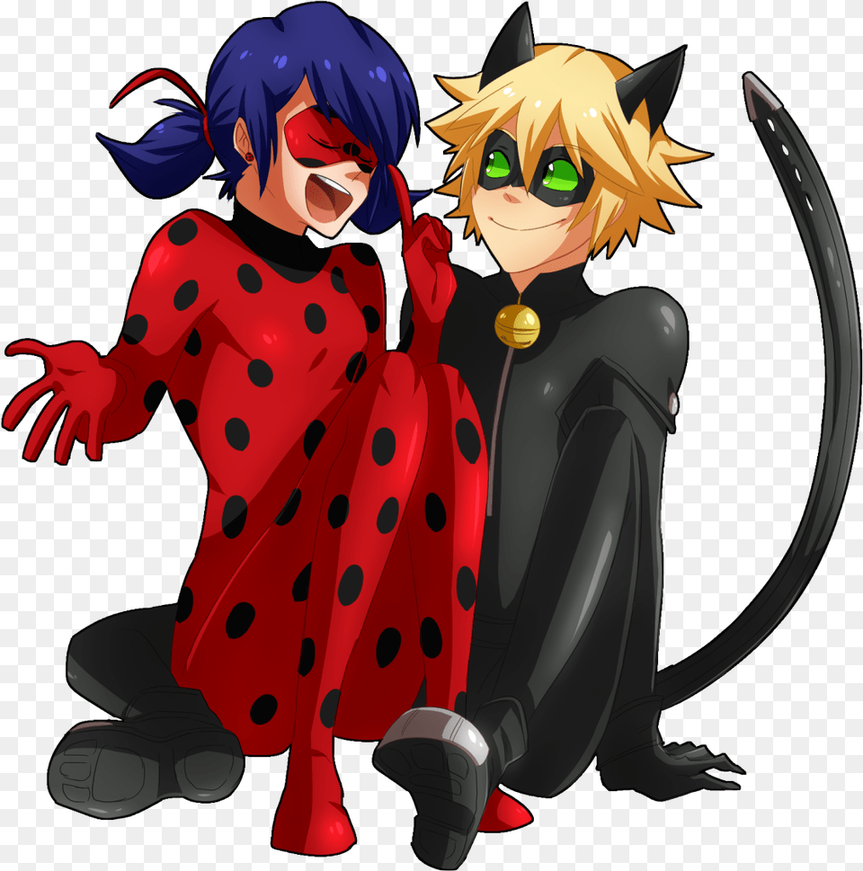 Adrien Agreste Marinette Dupain Cheng Cartoon Fictional Ladybug E Gato Noir, Book, Comics, Publication, Baby Png