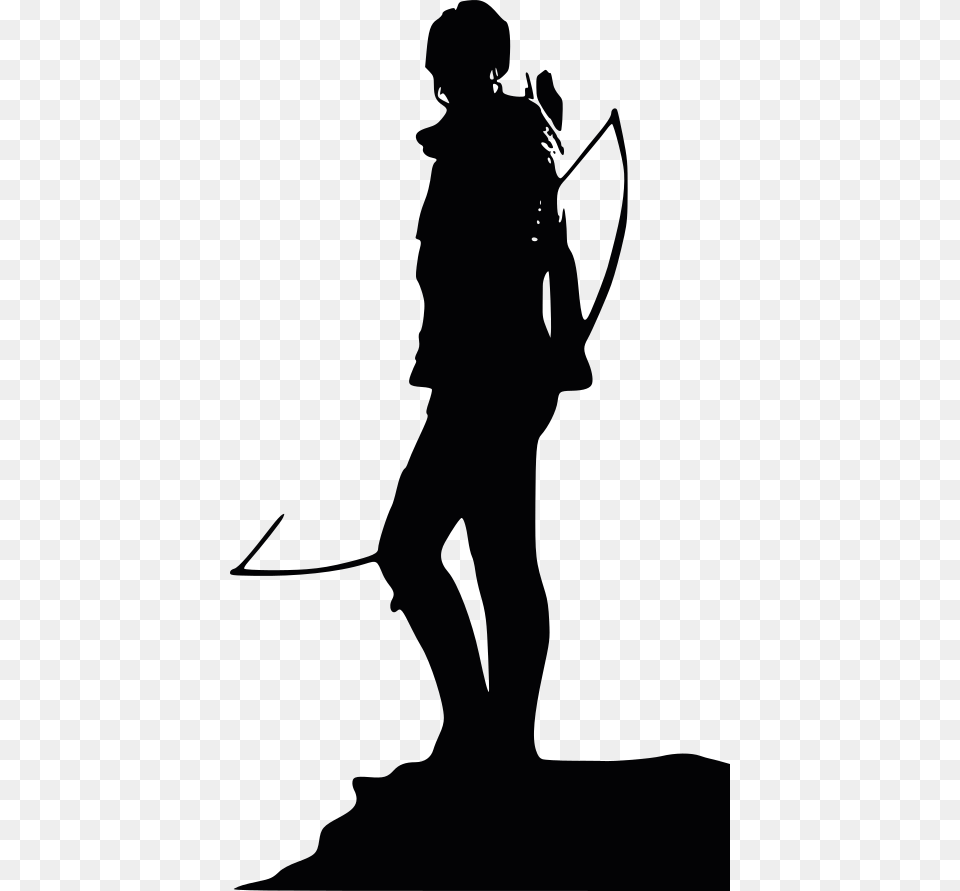 Ads By Google Man39s Silhouette With A Question Mark, Bow, Weapon, Archery, Sport Free Png Download