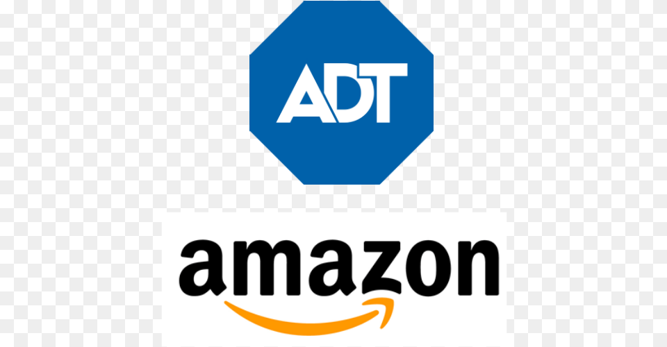 Adt Amp Amazon Team Up, Logo, Sign, Symbol Free Transparent Png