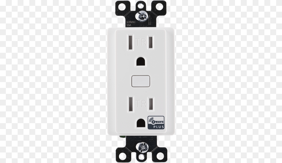 Adt Pulse Smart Outlet Ge Z Wave In Wall Tamper Resistant Smart Outlet, Electrical Device, Electrical Outlet, Mailbox, Gas Pump Png Image