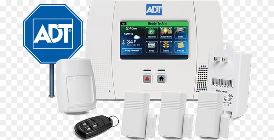 Adt Security Systems, Computer Hardware, Electronics, Hardware, Monitor Free Png Download