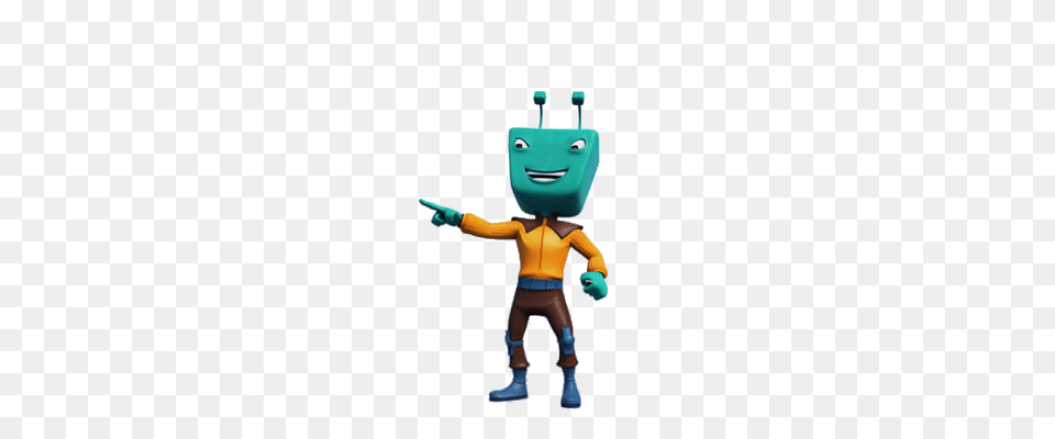 Adudu Pointing, Robot, Person Free Png Download