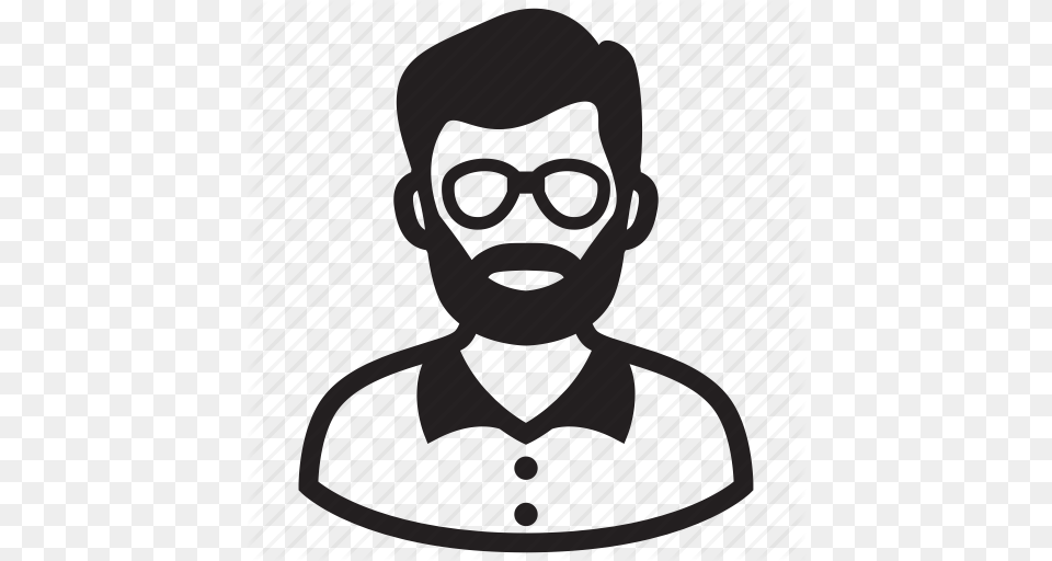 Adult Avatar Beard Business Man Profile Steve Jobs Icon, Accessories, Formal Wear, Tie, Glasses Free Transparent Png