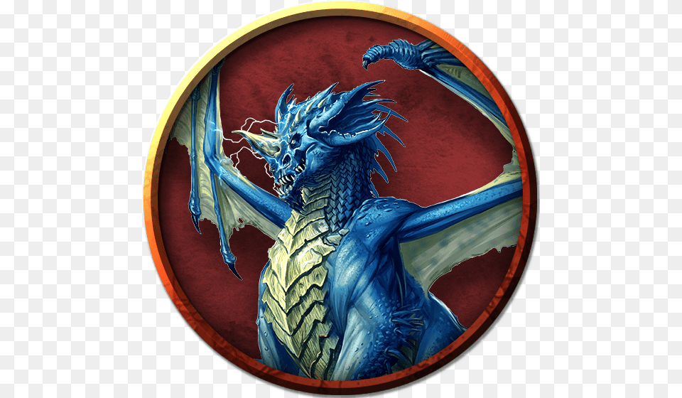 Adult Blue Dragon Dnd Free Png