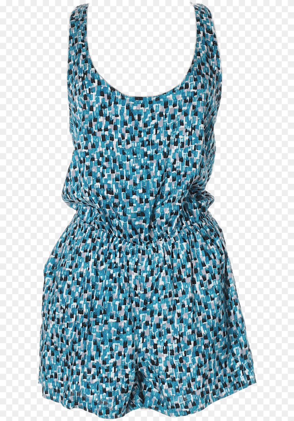 Adult Blue Romper Day Dress, Blouse, Clothing, Home Decor, Skirt Png Image