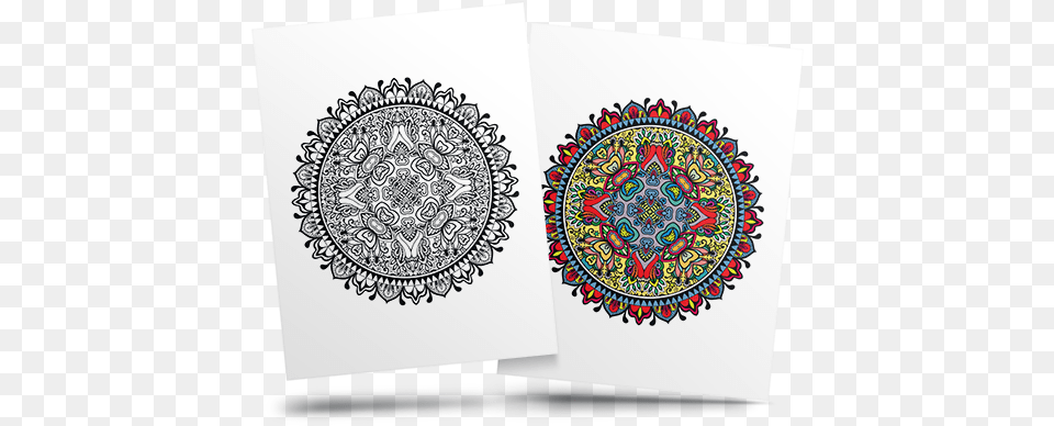 Adult Coloring U2013 Mandala Sample 5 Wmc Publishing Circle, Pattern, Art, Drawing, Doodle Free Png Download