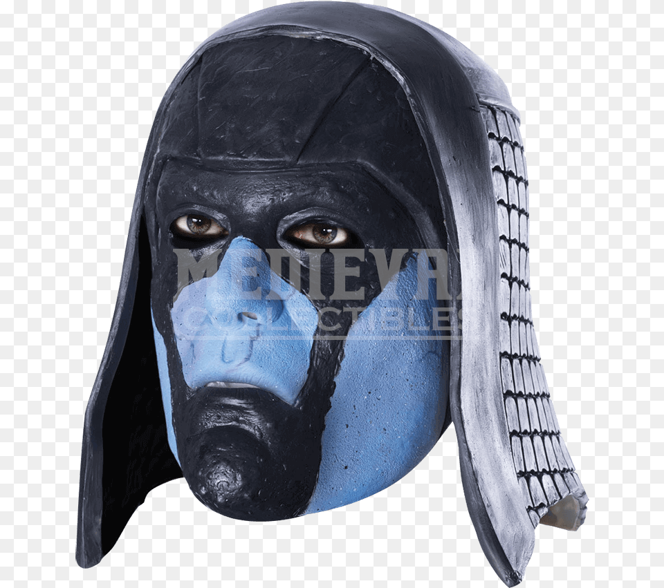 Adult Deluxe Ronan The Accuser Mask Ronan Costume Guardians Of The Galaxy, Male, Man, Person, Face Free Png