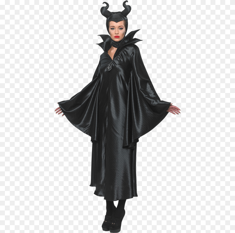 Adult Disney Movie Maleficent Costume Disney Characters Fancy Dress, Fashion, Cape, Clothing, Person Free Transparent Png