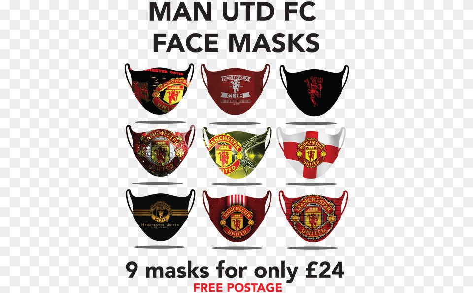 Adult Football Shirts English League Teams Man Utd Glasgow Rangers Rangers Face Mask, Badge, Logo, Symbol Png Image