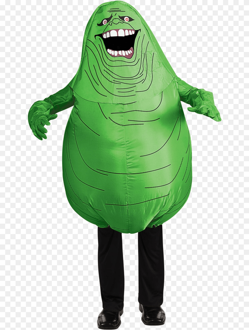 Adult Inflatable Slimer Costume Ghostbusters Slimer Costume, Male, Man, Person, Clothing Free Transparent Png