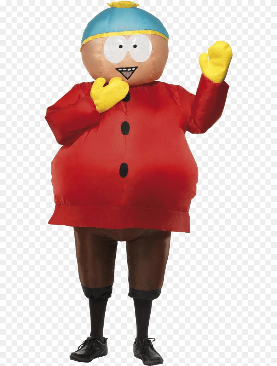 Adult Inflatable South Park Cartman Costume Cartman Costume, Clothing, Coat, Baby, Person Png