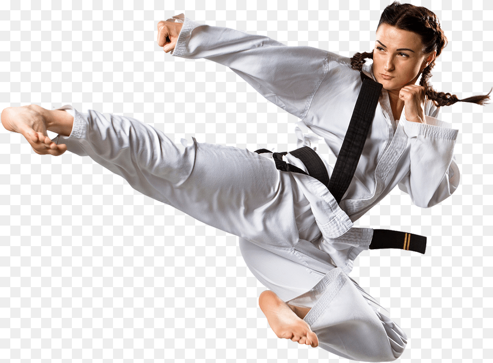 Adult Martial Arts Lady Martial Arts, Sport, Person, Martial Arts, Woman Free Png Download