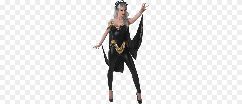 Adult Marvel Storm Costume Sexy Storm Costume, Person, Clothing, Female, Woman Free Transparent Png