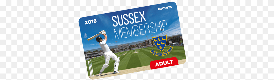 Adult Membership Sussex County Cricket Club, Person, Text, Sport Png