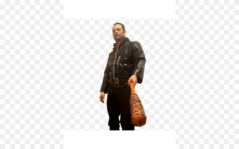 Adult Negan Walking Dead Costume, Jacket, Clothing, Coat, Glove Png