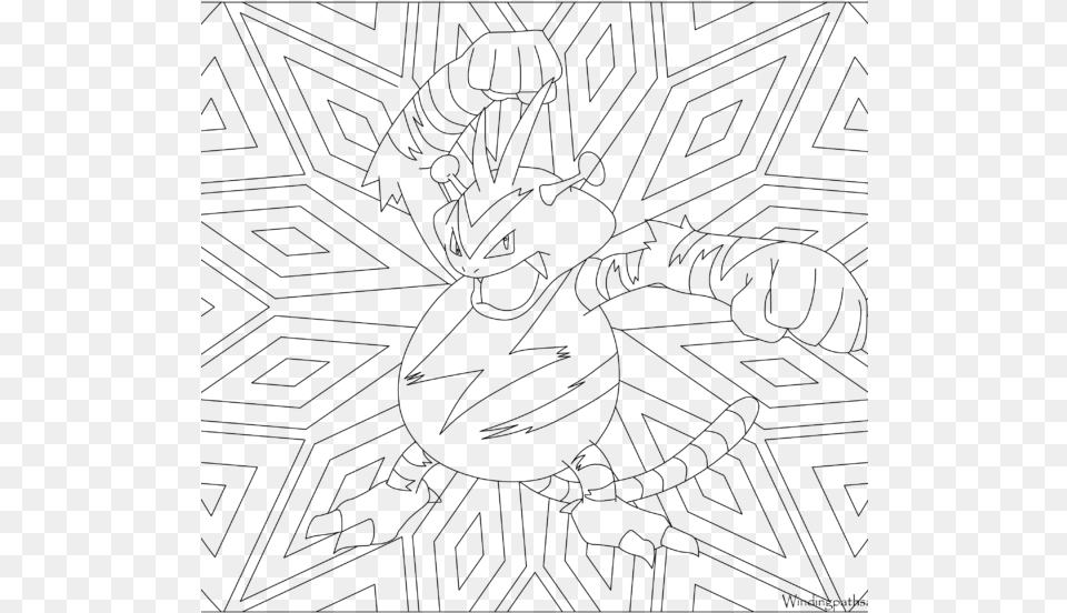 Adult Pokemon Coloring, Gray Png Image