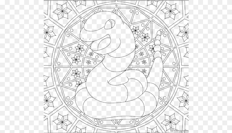 Adult Pokemon Coloring, Gray Png Image