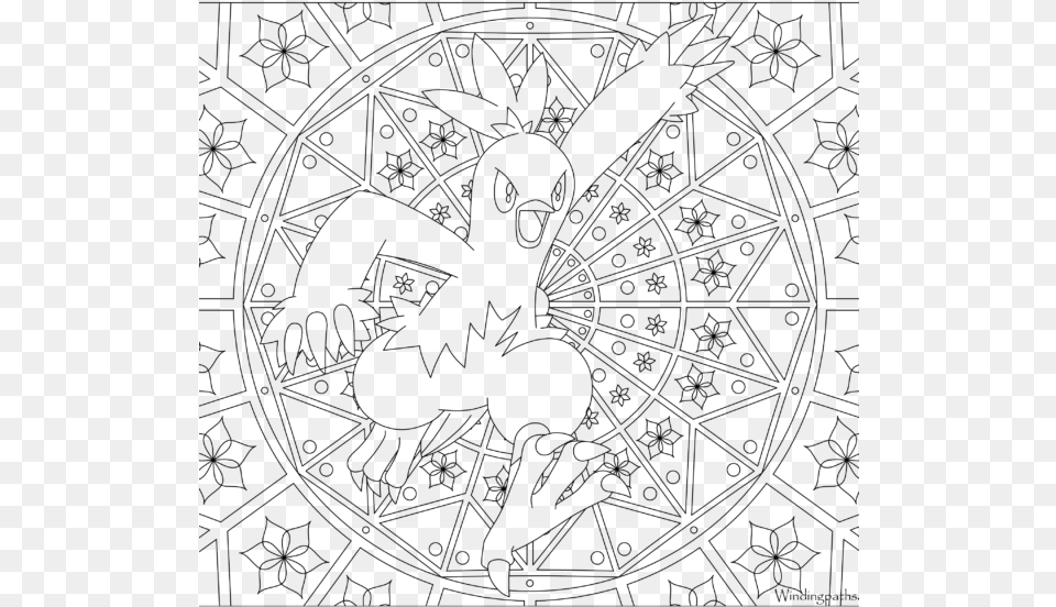 Adult Pokemon Coloring, Gray Png