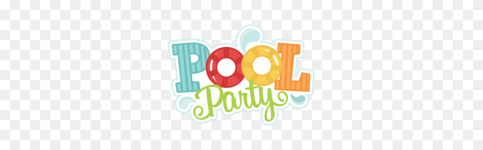 Adult Pool Party Clipart Clip Art Library, Logo, Food, Sweets, Text Png Image