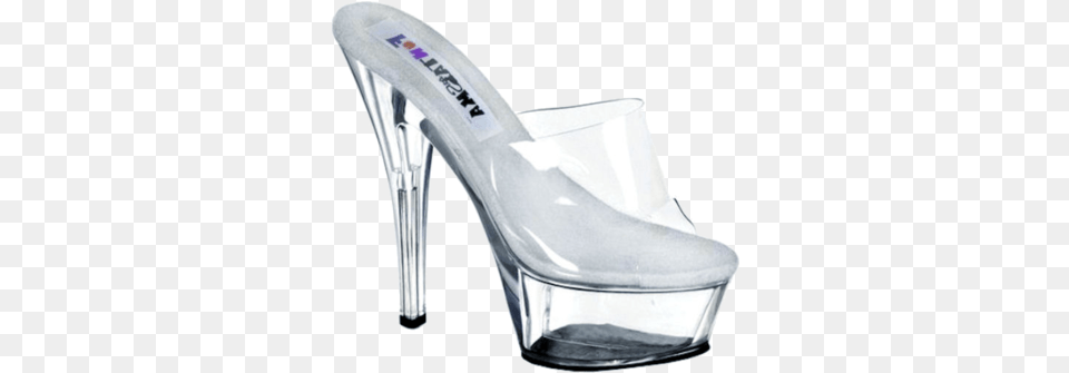 Adult Princess Glass Slippers, Clothing, Footwear, High Heel, Shoe Png Image