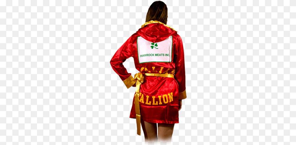 Adult Rocky Balboa Mask, Clothing, Coat, Female, Person Free Png Download